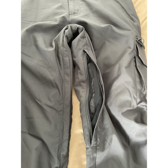 B360 Men's Snowboard Ski Winter  Black Insulated Pants Multi pockets SZ S - Picture 9 of 16